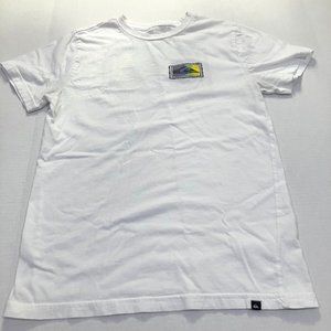 Quicksilver Boys size large white T-Shirt